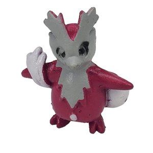 Pokemon 2000s Mini Vinyl R/L W Gumball Miniature Size Delibird Action Figure